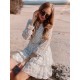 Sukienka Dotty white